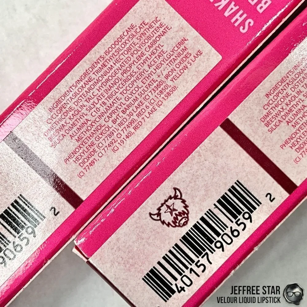 JEFFREE STAR VELOUR LIQUID LIPSTICK IN MYSTERY COLOR YAK FULL PIGMENT LIP COLOR